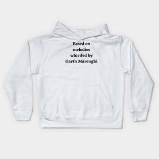 Whistled by Garth Marenghi Kids Hoodie